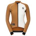 Scott W JERSEY RC PRO WARM LS-REMIX bread brown/cotton white EU XL - PeakStyle