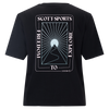 SCOTT Graphic Kurzarmshirt Damen – Black Rückansicht