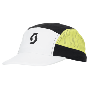 SCOTT Endurance Tech 5-Panel Cap – black/white
