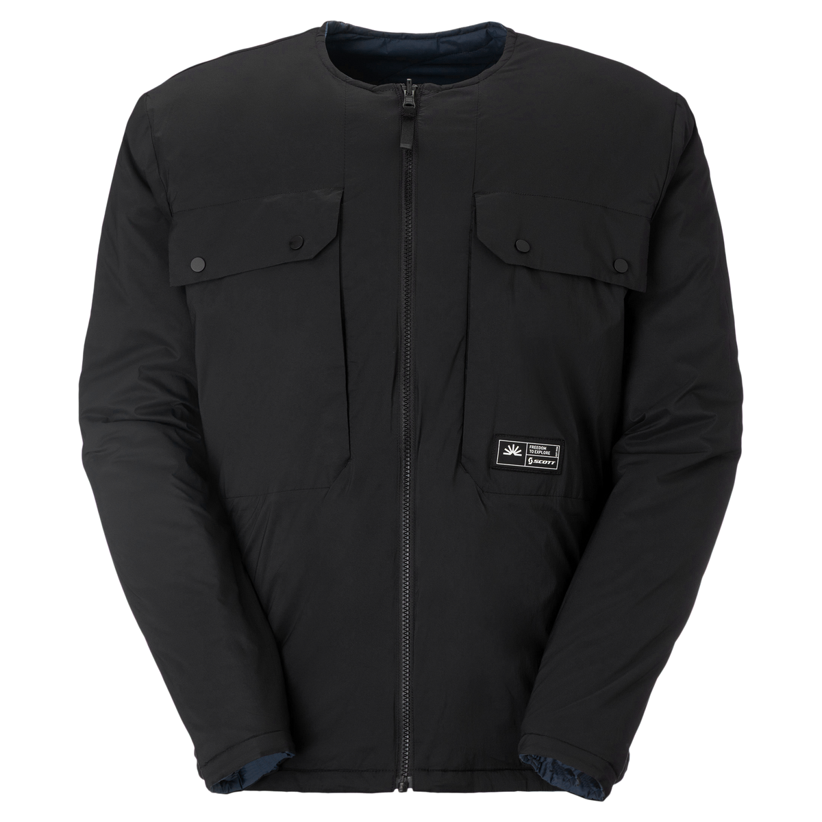 SCOTT Insuloft Escape Liner winterjas heren Dusk Blue - Black