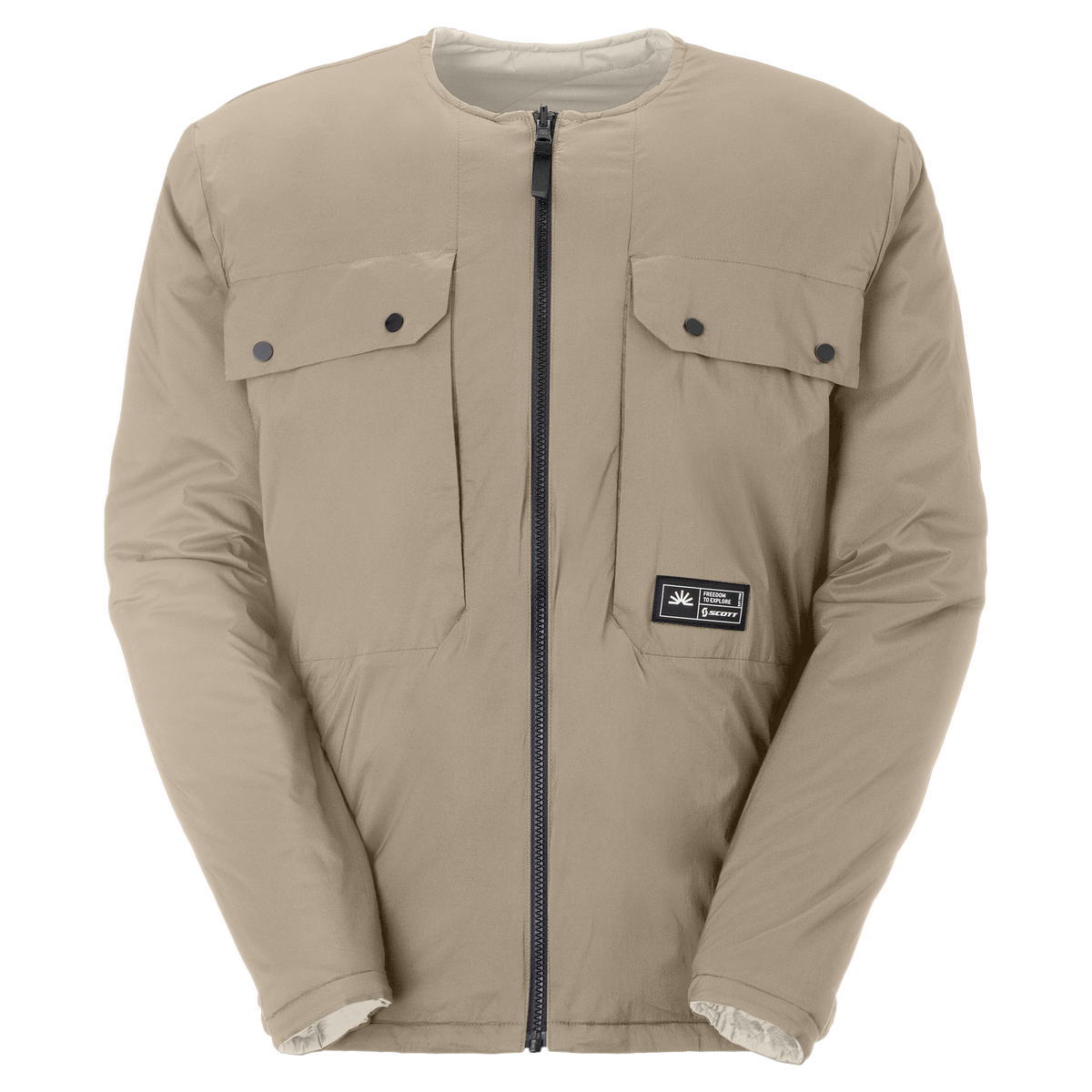 SCOTT Insuloft Escape Liner winterjas voor heren, Portobello Beige - Latte Beige