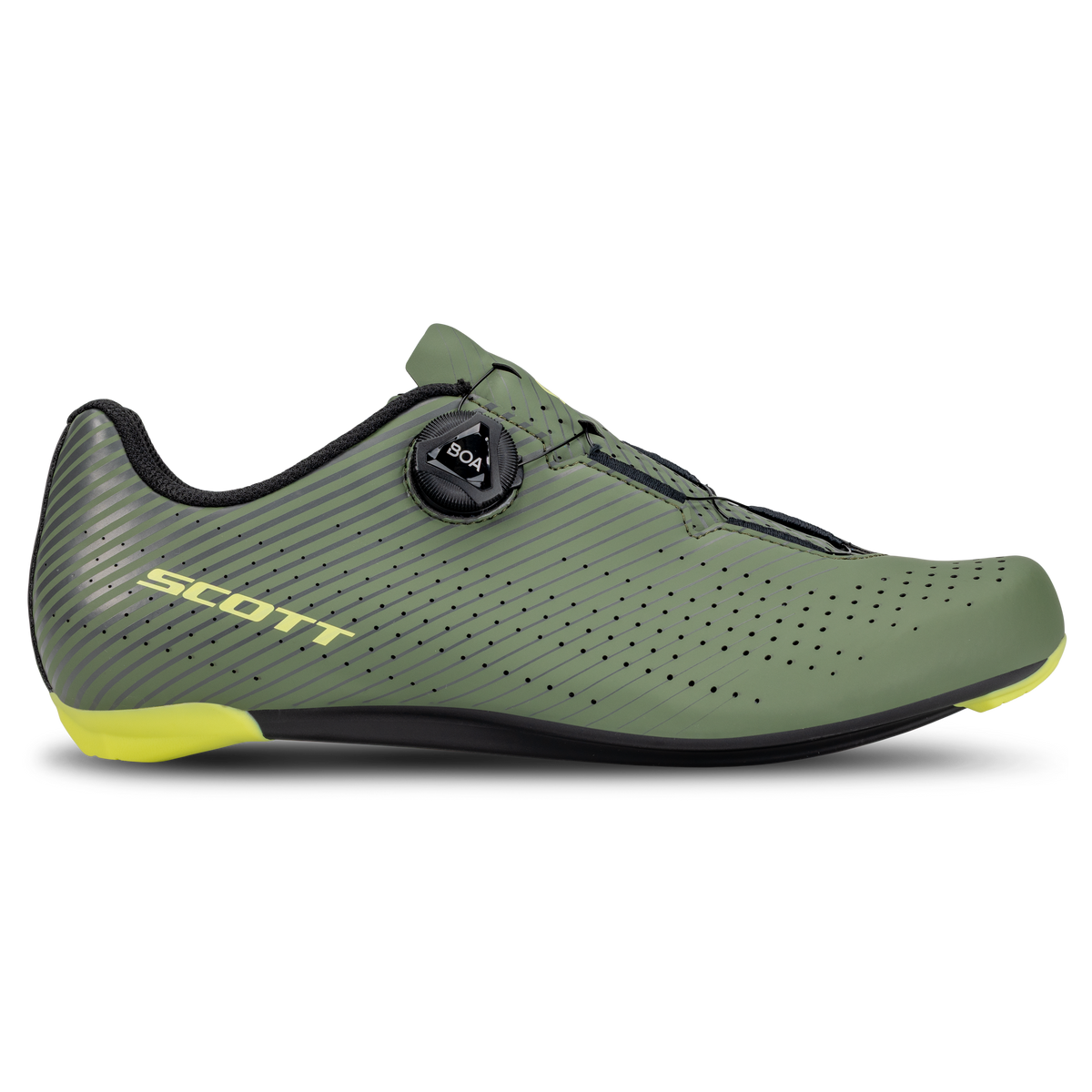 SCOTT Road Comp 427174 – Olive Green - Yellow – Ansicht 2