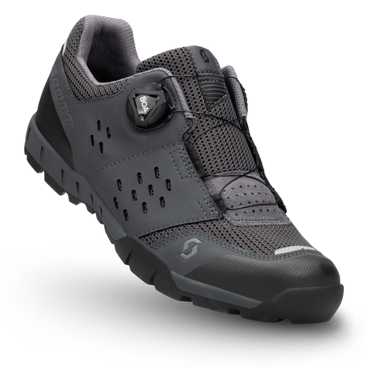 Scott All Mountain Crus-r Herren Mountainbikeschuh | Dark Grey - Black | Packshot