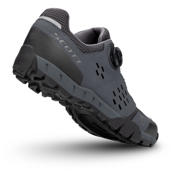 Scott All Mountain Crus-r Herren Mountainbikeschuh | Dark Grey - Black | Ansicht 1