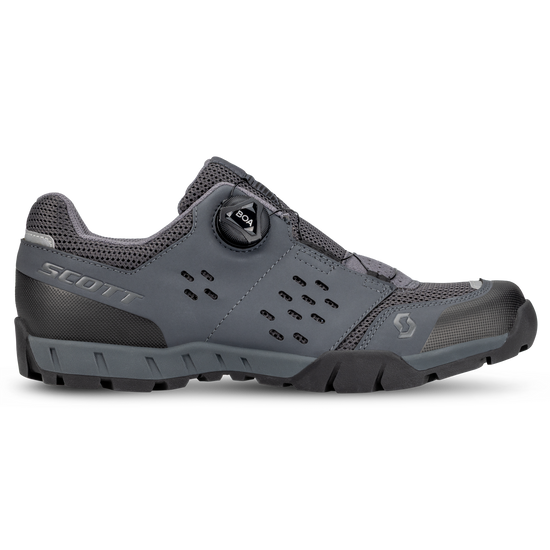 Scott All Mountain Crus-r Herren Mountainbikeschuh | Dark Grey - Black | Ansicht 2