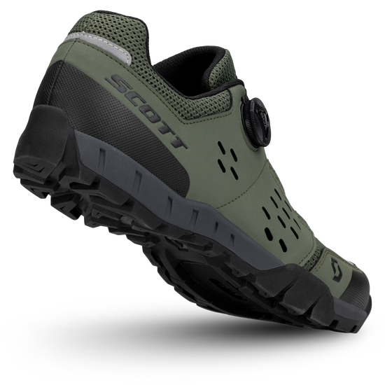 Scott All Mountain Crus-r Herren Mountainbikeschuh | Fir Green - Black | Ansicht 1
