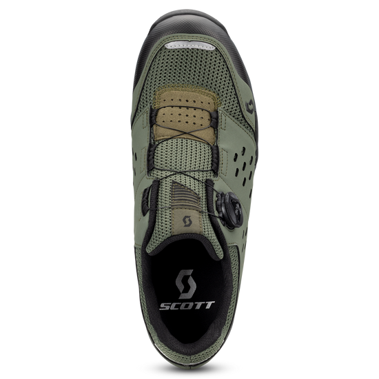 Scott All Mountain Crus-r Herren Mountainbikeschuh | Fir Green - Black | Ansicht 4