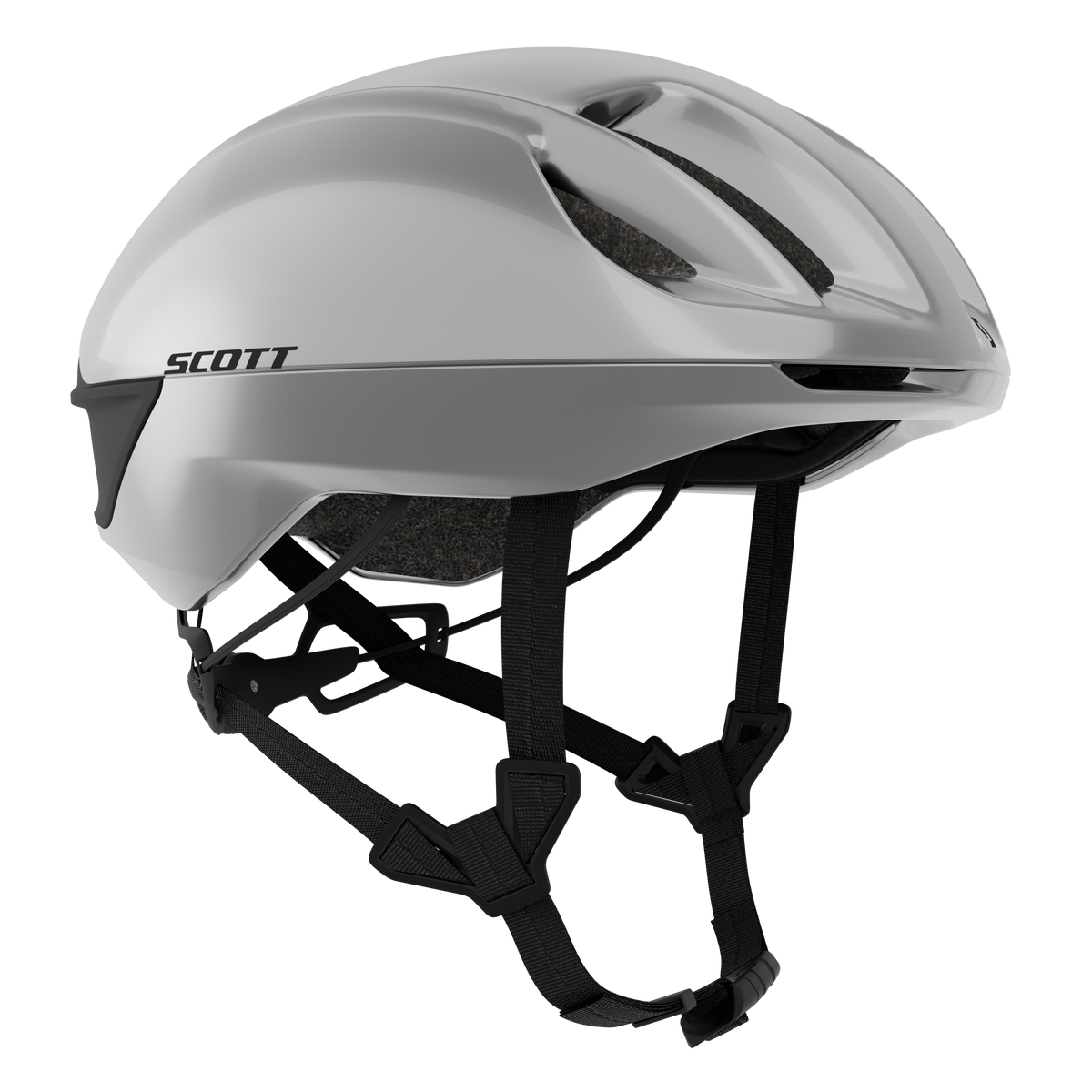 SCOTT Cadence RC Mips (CE) Helm – Chrome Silver – Hauptansicht