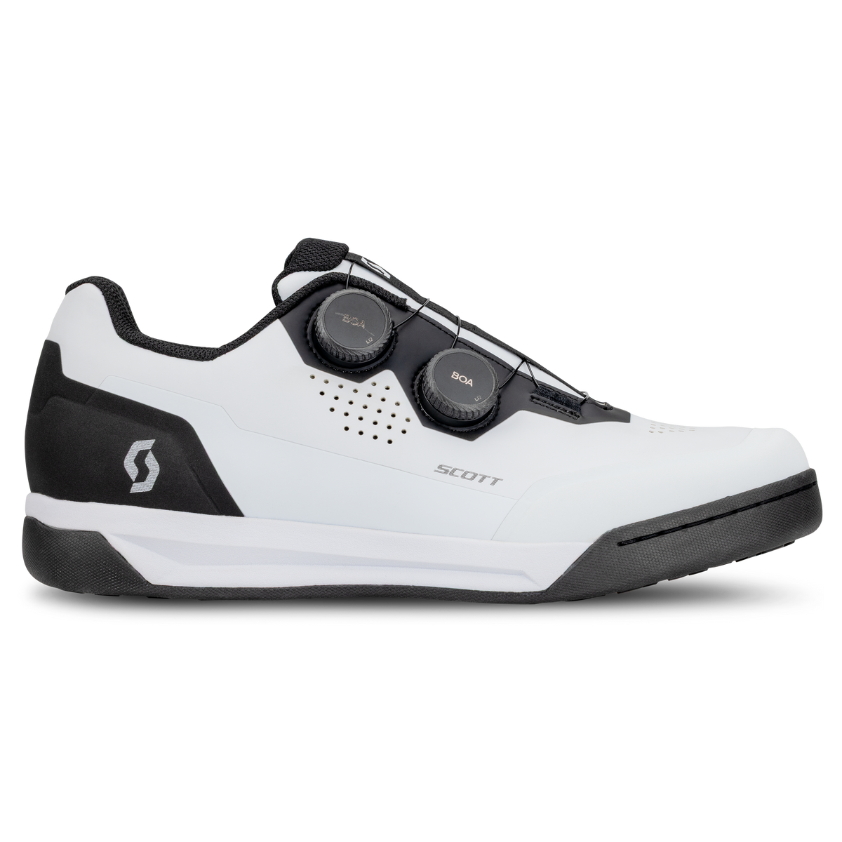 Scott Volt Pro Clip Herren Mountainbikeschuh | White - Black | Ansicht 2