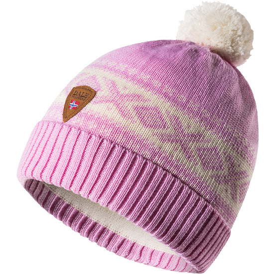 Dale Of Norway CORTINA KIDS 4-8 YEARS HAT Pink Offwhite 6 Year - PeakStyle