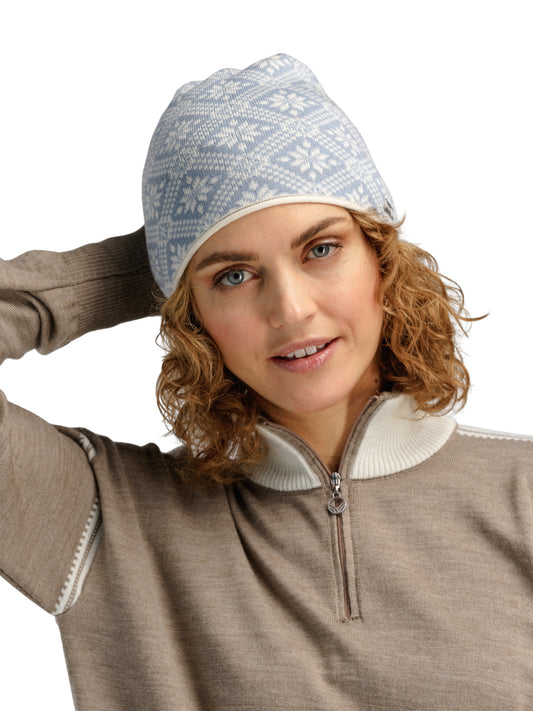 Dale Of Norway CHRISTIANIA HAT Offwhite Metal One size - PeakStyle