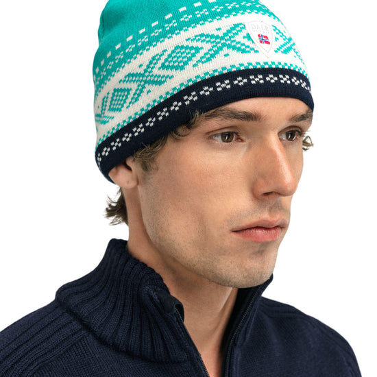 Dale Of Noorwegen DYSTINGEN HOED Pauw Offwhite Marine Eén maat - PeakStyle