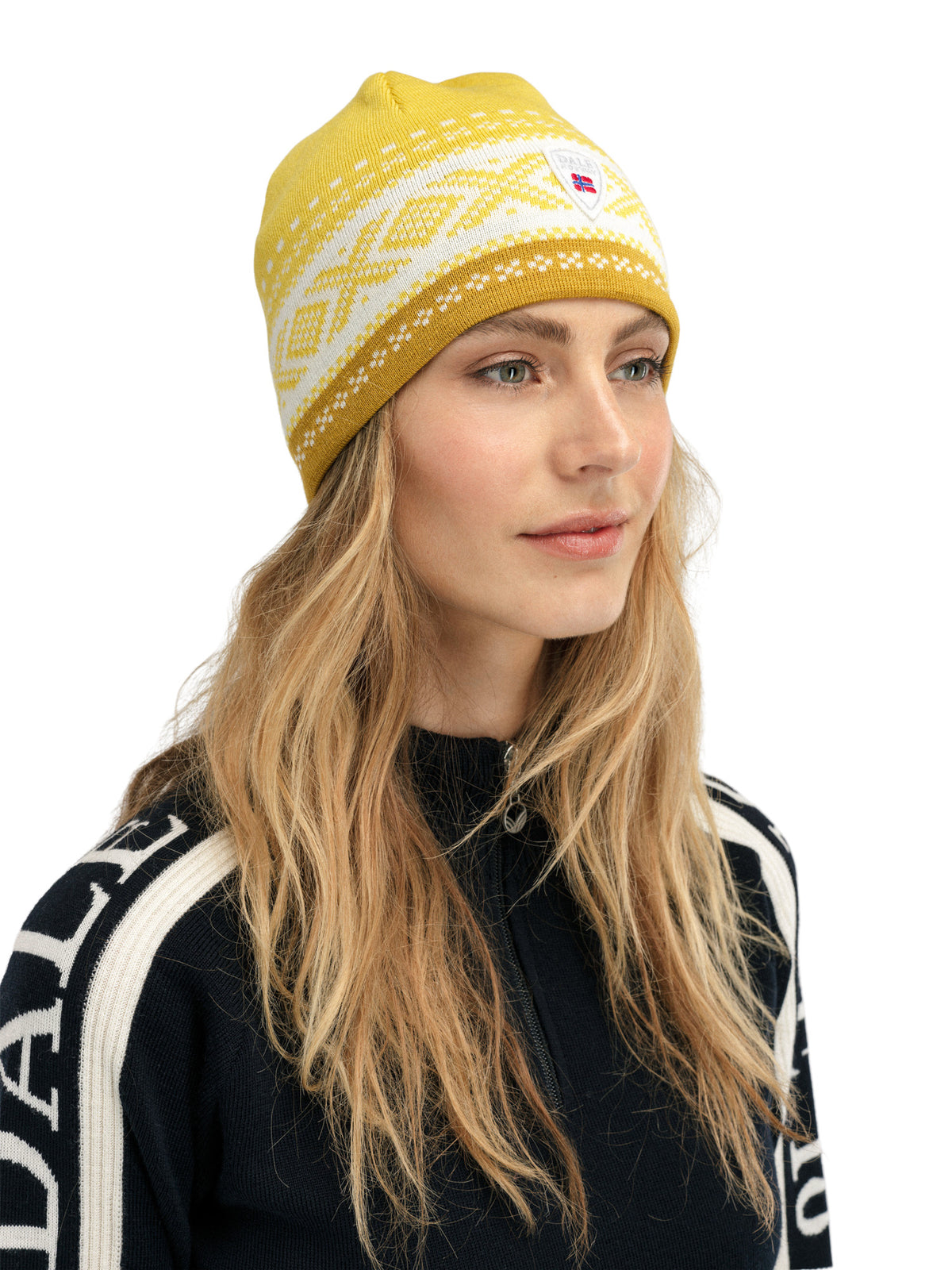 Dale Of Noorwegen DYSTINGEN HOED Sweethoney Mosterd One size - PeakStyle