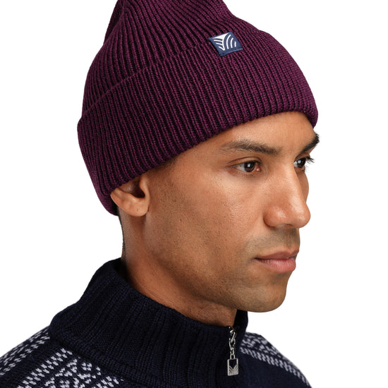 Dale Of Norway BOUVET BEANIE Wine One size - PeakStyle