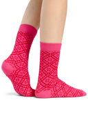 Dale Of Norway BJORØY SOCKS Red Pink L - PeakStyle