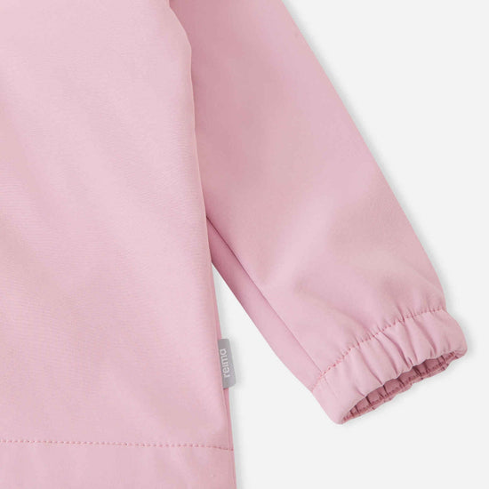 Reima Vantti softshelljas voor kinderen – grijs-roze