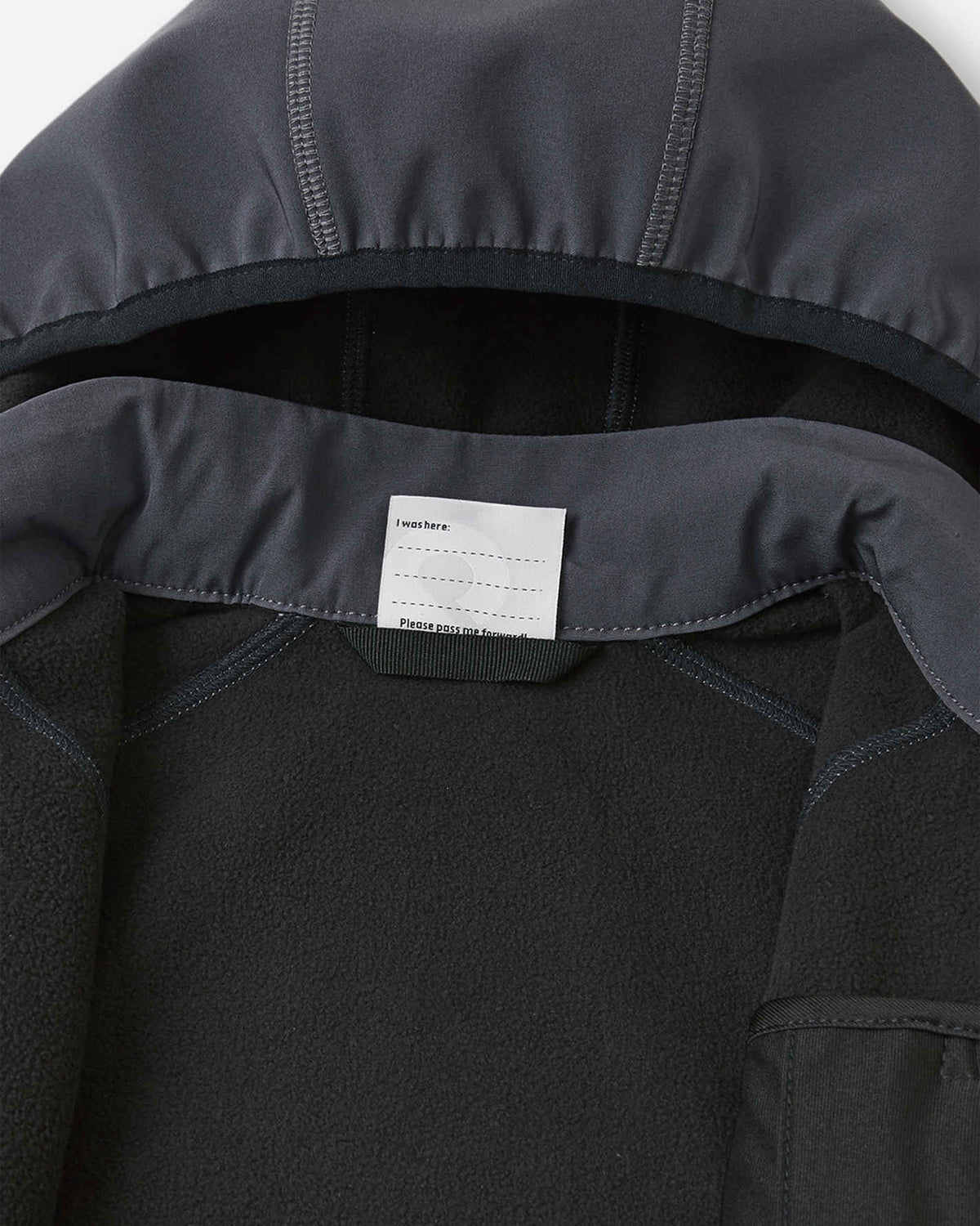 Reima Vantti softshelljas voor kinderen – Soft black