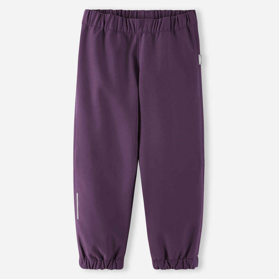 Pantalon softshell Reima Oikotie pour enfants – Deep purple