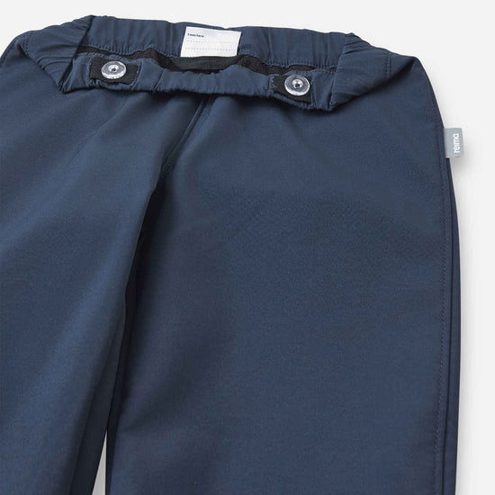 Pantalon softshell Reima Oikotie pour enfants – Bleu marine