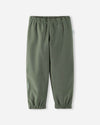 Pantalon softshell Reima Oikotie pour enfants – Vert grisâtre