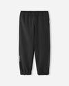 Pantalon softshell Reima Oikotie pour enfants – Noir