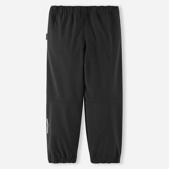 Pantalon softshell Reima Oikotie pour enfants – Noir