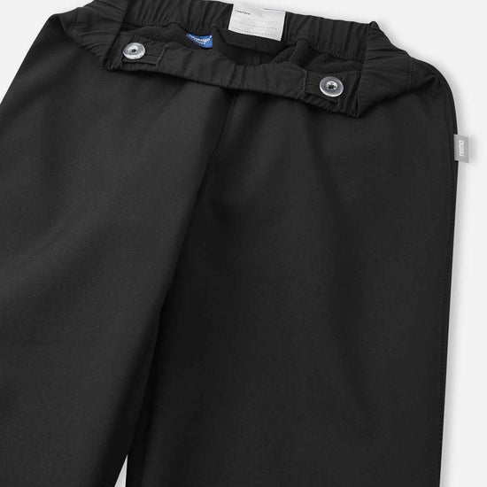 Pantalon softshell Reima Oikotie pour enfants – Noir
