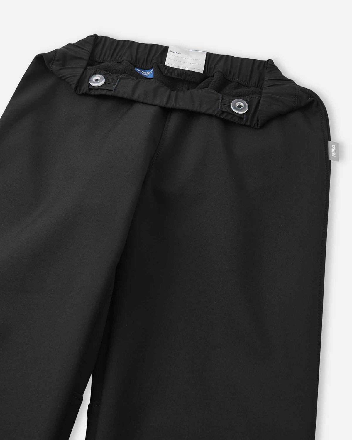Pantalon softshell Reima Oikotie pour enfants – Noir