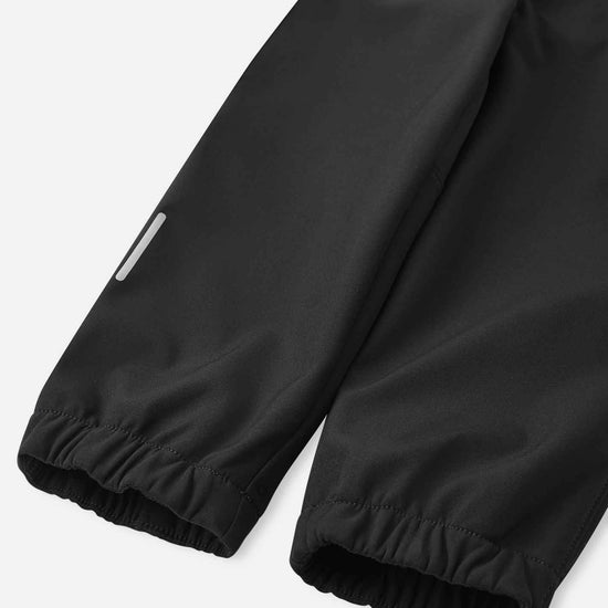 Pantalon softshell Reima Oikotie pour enfants – Noir