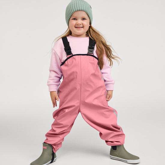 Pantalones impermeables Reima Lammikko para niños – Rose Blush