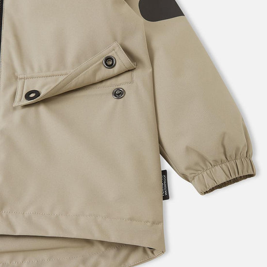 Giacca di mezza stagione ReimaTec di Reima Symppi per bambini, Earthy Beige – Dettagli prodotto 2