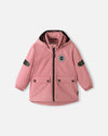 Giacca di mezza stagione Reima Symppis ReimaTec per bambini, colore Rosa Blush – Foto del prodotto (vista frontale)