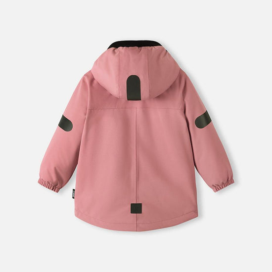 Giacca di mezza stagione ReimaTec di Reima Symppi per bambini, colore Rose Blush – Foto del prodotto (retro) 2