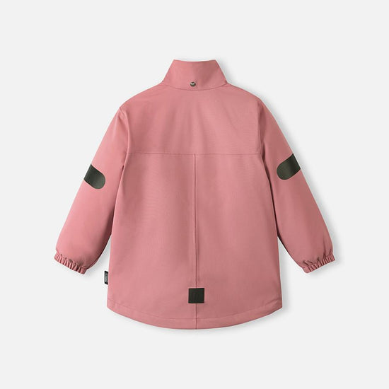Giacca di mezza stagione ReimaTec di Reima Symppi per bambini, colore Rose Blush – Packshot, vista laterale 3