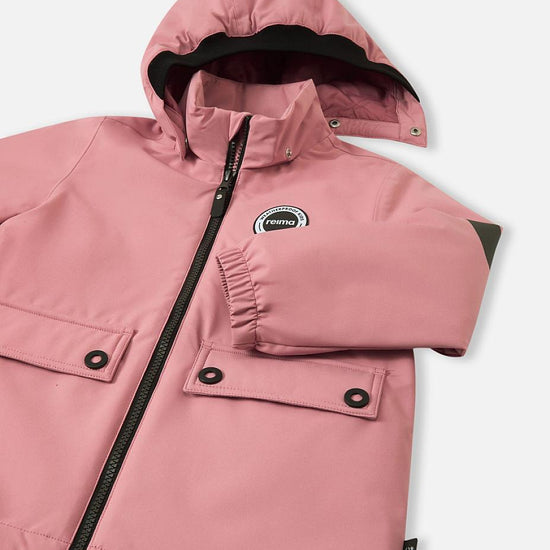 Giacca di mezza stagione ReimaTec di Reima Symppi per bambini, colore rosa cipria – Dettagli prodotto