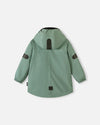 Giacca di mezza stagione ReimaTec di Reima Symppi per bambini, colore Stone Green – Foto del prodotto (retro) 2