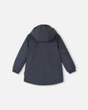 Giacca di mezza stagione Reima Symppis ReimaTec per bambini, Soft Black – Foto del prodotto (retro) 2
