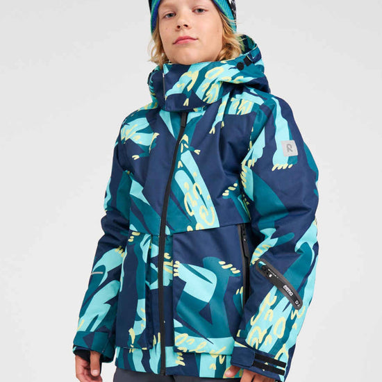 Reima Tirro ReimaTec Skijacke Kinder in Navy – Vorderansicht