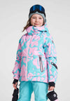 Reima Posio ReimaTec Skijacke Kinder in Light Heather – Vorderansicht