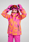 Reima Posio ReimaTec Skijacke Kinder in Fucshia – Vorderansicht