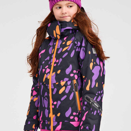Reima Posio ReimaTec Skijacke Kinder in Plum Purple – Vorderansicht