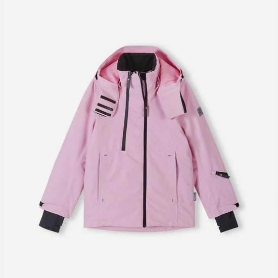 Reima Perille ReimaTec Skijacke Kinder in Light Heather – Vorderansicht