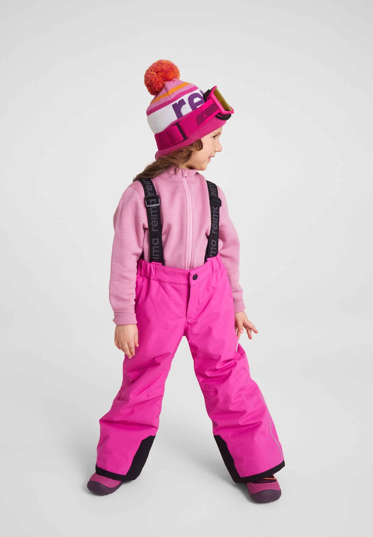 Reima Proxima Kinder-Skihose Fucshia – Produktansicht