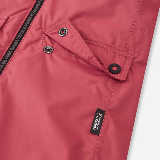 Combinaison de mi-saison Reima Sevetti ReimaTec pour enfants, couleur Red Clay – Détails du produit : poches