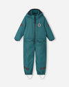 Combinaison de mi-saison Reima Sevetti ReimaTec pour enfants, couleur Dark Teal – Photo de présentation (face avant)
