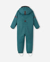 Combinaison de mi-saison Reima Sevetti ReimaTec pour enfants, couleur Dark Teal – Photo de produit (verso)