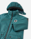 Combinaison mi-saison Reima Sevetti ReimaTec pour enfants, couleur Dark Teal – Détails du produit : capuche