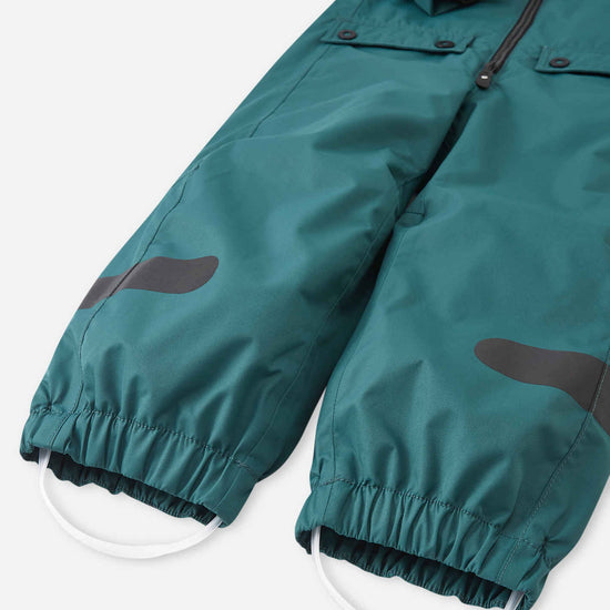 Combinaison de mi-saison Reima Sevetti ReimaTec pour enfants, couleur Dark Teal – Détails du produit : manches