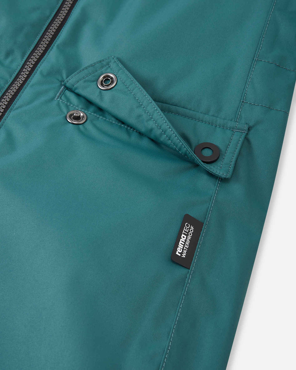 Combinaison mi-saison Reima Sevetti ReimaTec pour enfants, couleur Dark Teal – Détails du produit : poches
