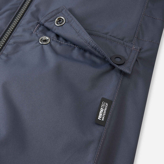 Combinaison de mi-saison Reima Sevetti ReimaTec pour enfants, Soft Black – Détails du produit : poches
